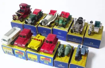 Matchbox マッチボックス/MODELS OF YESTERYEAR ミニカー 自動車12点まとめセット
