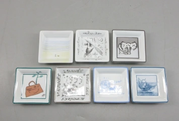 エルメス ノベルティ ミニプレート 計7点 箱付き