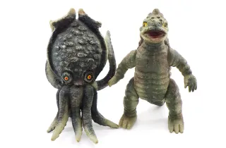 ソフビ ブルマァク ゲゾラ&カメーバ 2体まとめて