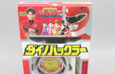 当時物 バンダイ ダイノバックラー 恐竜戦隊ジュウレンジャー 未使用シール付き ※動作確認済み