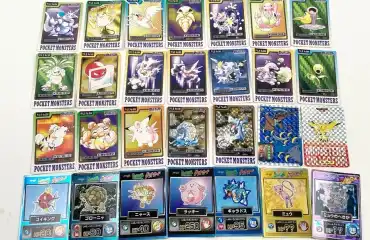 ポケモンカード 旧裏 明治 ゲットカード バンダイ トップ セット