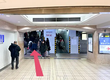 小田急小田原線 町田駅からの道順 3