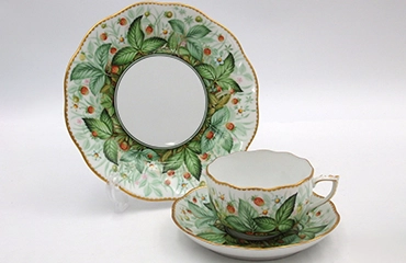 森の精 (FSB) カップ/ソーサー/プレート 計3点