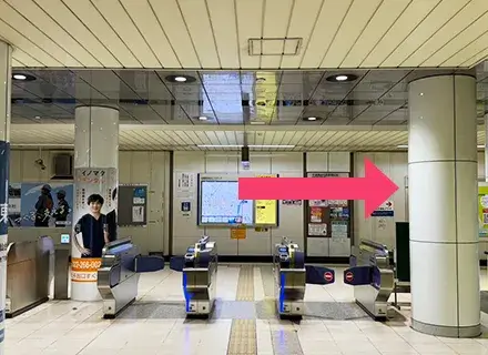 地下鉄南北線 五橋駅からの道順 1