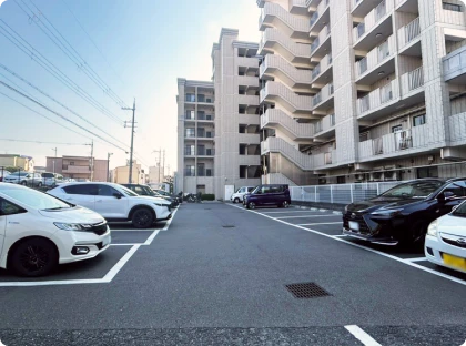 大阪 豊中店 駐車場入り口 道順3