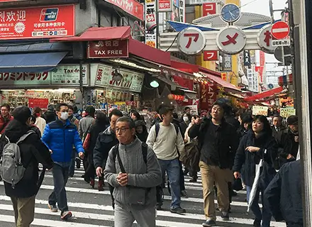 JR山手線 御徒町駅からの道順 2