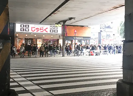 JR山手線 上野駅からの道順 3