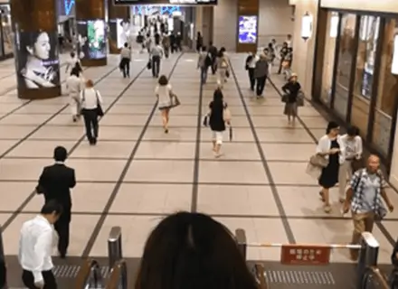 阪急線 梅田駅からの道順 3