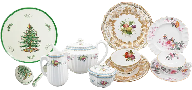 写真：スポードの食器