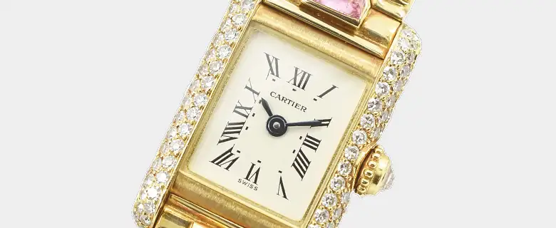 カルティエの時計の画像